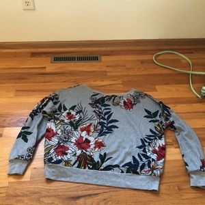 Floral Sweatshirt